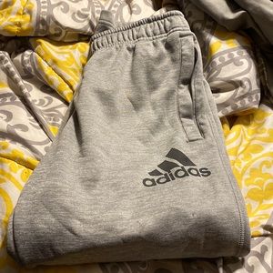 Grey sweatpants
